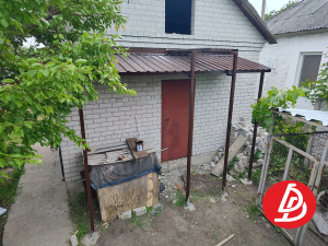 Козырёк из профнастила