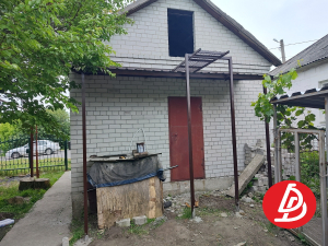 Козырёк из профнастила